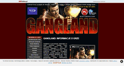 Desktop Screenshot of gangland.gry-online.pl
