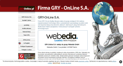 Desktop Screenshot of firma.gry-online.pl