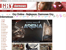 Tablet Screenshot of darmowe.gry-online.pl